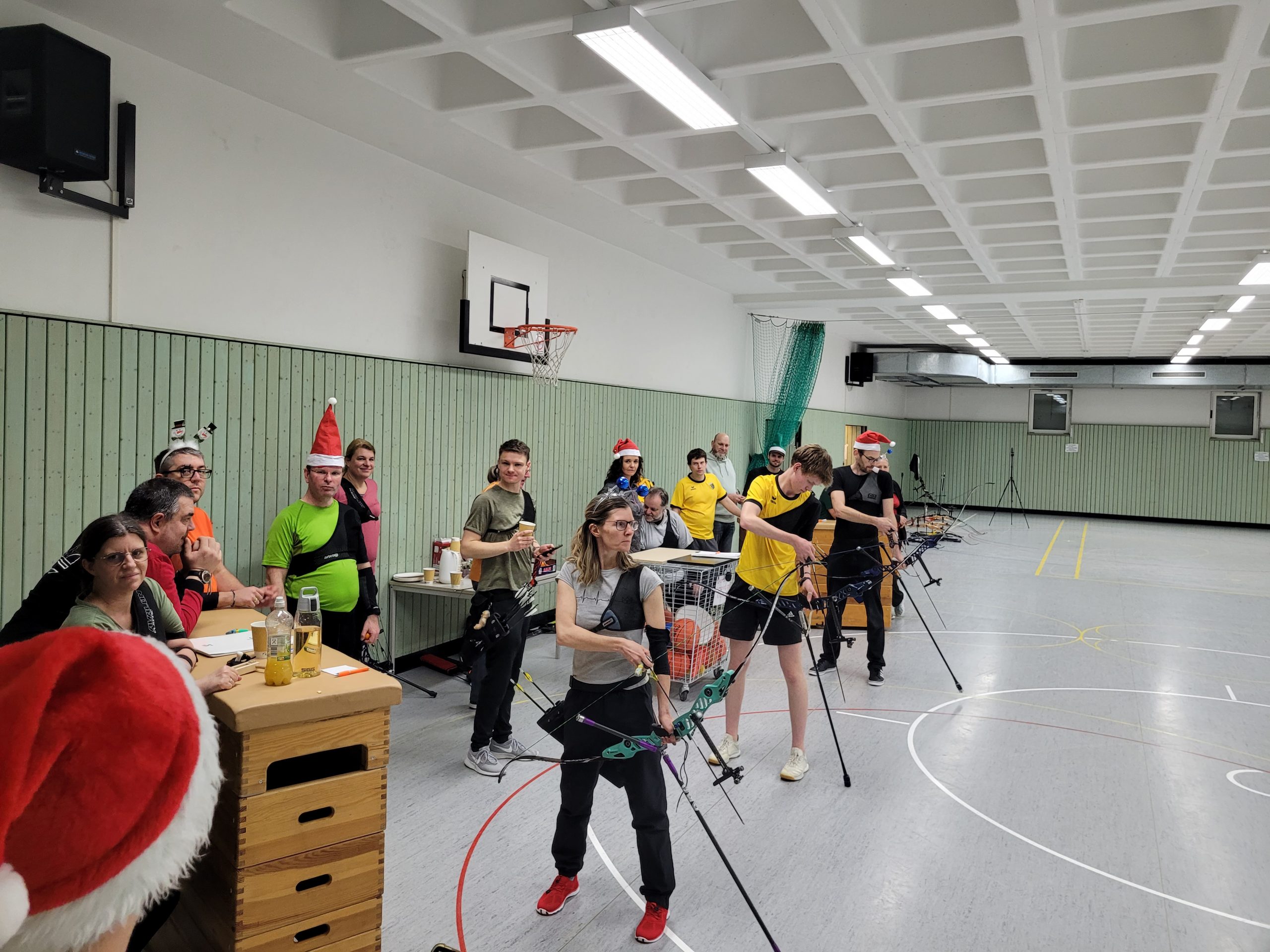 Abschließend ein Weihnachtsschießen